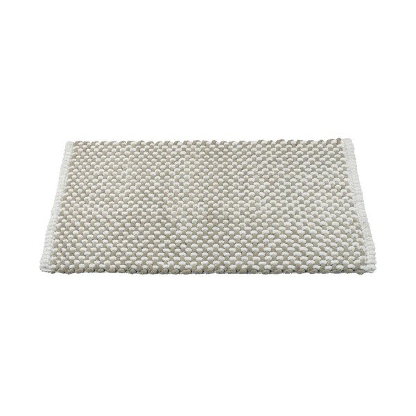 Beigefarbener Badvorleger aus Stoff, 50 x 80 cm Covelo - Wenko-image-2