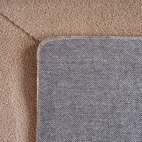 Hellbrauner, waschbarer Teppich, 80 x 150 cm Pompei 1613 - Ayyildiz Carpets-image-3