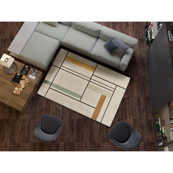 Beige Teppich 120x170 cm Domus – Universal-image-1