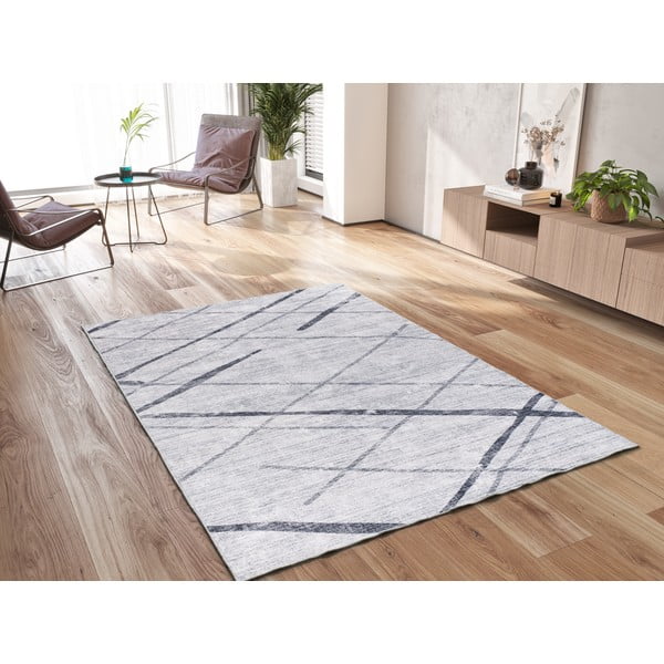 Hellgrauer Teppich, 80 × 150 cm Class - Universal-image-2