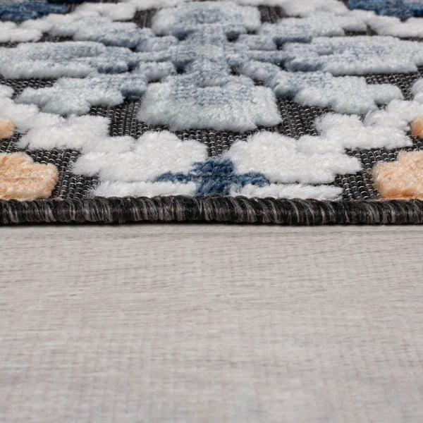 Blauer Outdoor-Läufer, 80 × 230 cm Aster - Flair Rugs-image-3
