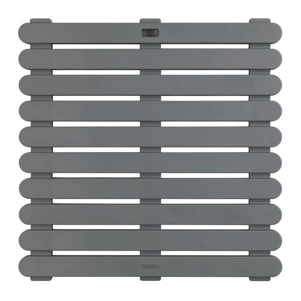 Dunkelgraue Badematte 55x55 cm – Wenko