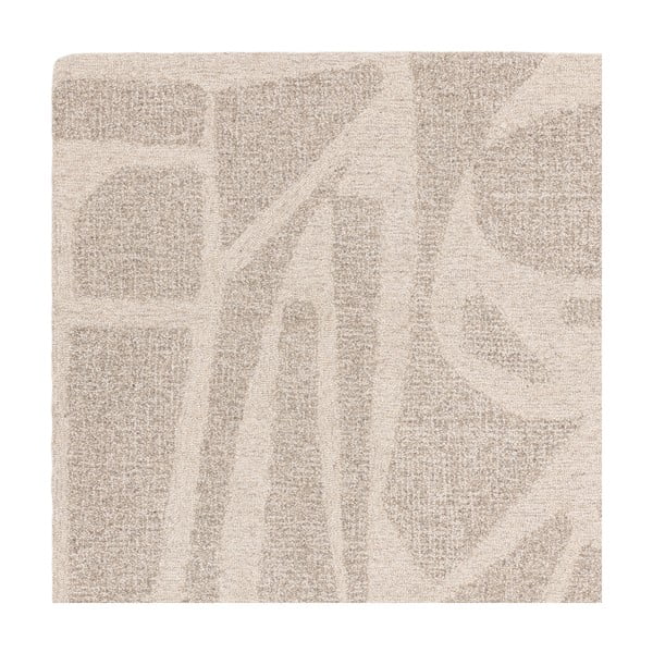 Cremefarbener, handgewebter Wollteppich, 160 × 230 cm Loxley - Asiatic Carpets-image-2