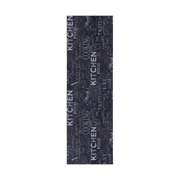 Schwarzer Läufer, 50 x 150 cm Wild Kitchen Board - Hanse Home