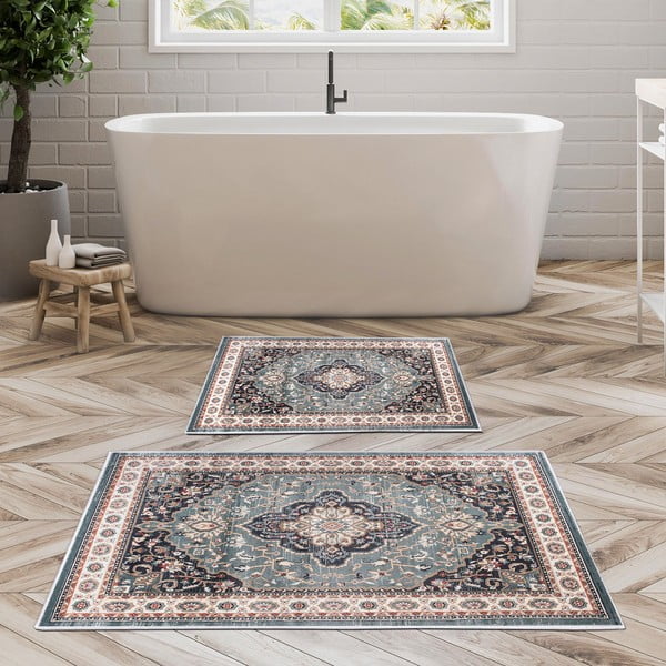 Badezimmervorleger im 2er-Set, 60 x 100 cm - Foutastic-image-1