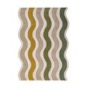 Grüner/naturfarbener, handgewebter Wollteppich, 200 × 290 cm Cascade Wool - Flair Rugs
