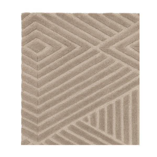Hellbrauner Wollteppich, 200 x 290 cm Hague - Asiatic Carpets-image-4