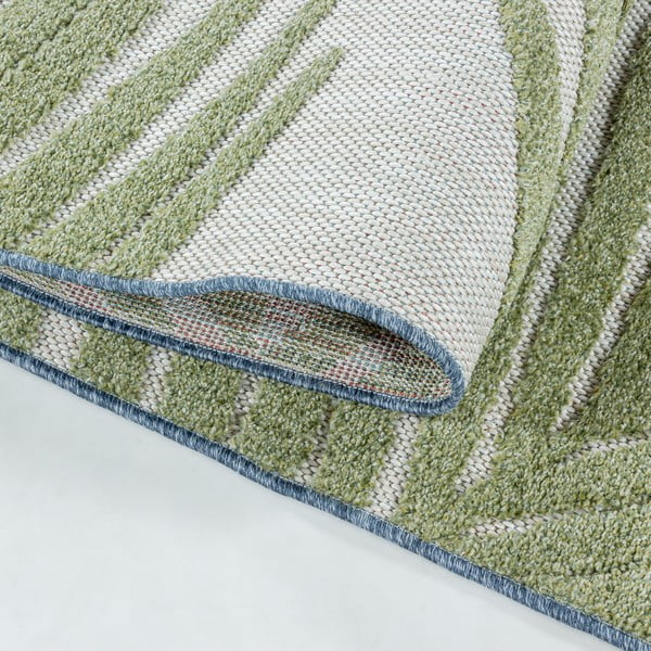Grüne Außenlaufmatte 80 × 250 cm Bahama - Ayyildiz Carpets-image-2