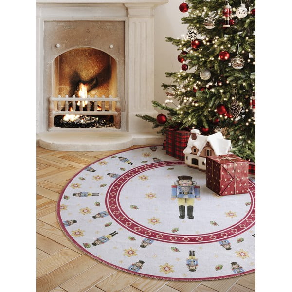 Roter runder Teppich mit Weihnachtsmotiv, Ø 160 cm Toy's Delight Nutcracker - Villeroy&Boch-image-1
