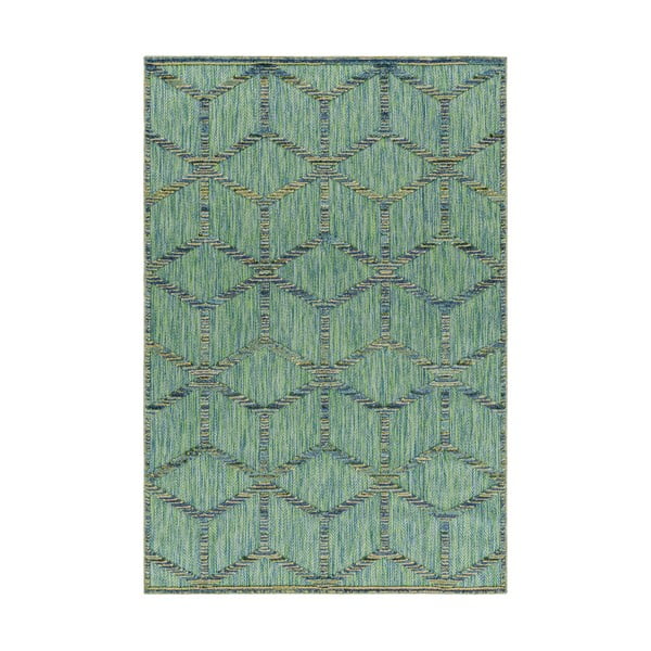 Grüne Außenlaufbahn 80 x 250 cm Bahama - Ayyildiz Carpets