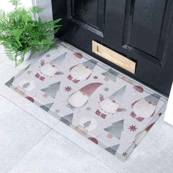 Fußmatte mit Weihnachtsmotiv, 40 x 70 cm Gnomes - Artsy Doormats-image-1
