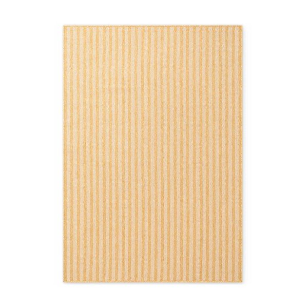 Ockergelber/cremefarbener Teppich für den Innen- und Außenbereich, 160 × 230 cm Haringey Linley - Ted Baker