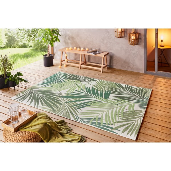 Grün-beiger Outdoor-Teppich, 120 x 170 cm Vai - Hanse Home-image-1