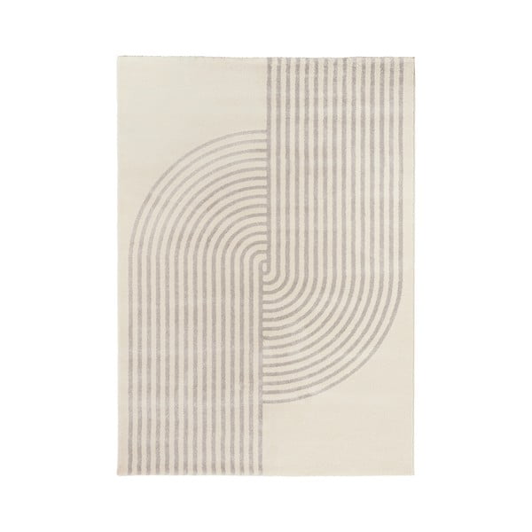 Grauer/cremefarbener Teppich, 200 × 290 cm Zen - Universal