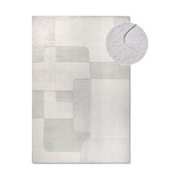 Cremefarbener, handgewebter Wollteppich, 120 × 170 cm Charlotte - Villeroy&Boch