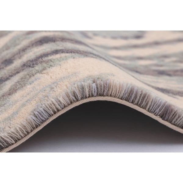 Wollteppich in den Farben Menthol und Beige, 200 x 300 cm V&A Calisia Kelp - Agnella-image-1