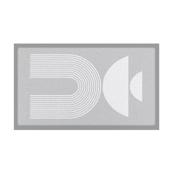 Fußmatte 40 x 70 cm Abstract Moon Grey - Artsy Doormats