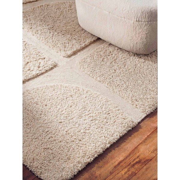 Cremefarbener, handgewebter Teppich, 160 × 230 cm Lambeth Jasper - Ted Baker-image-3