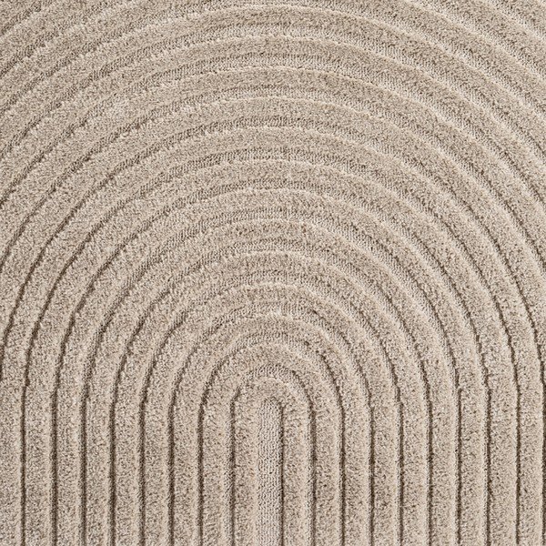 Beiger runder Teppich, Ø 80 cm Art 1122 - Ayyildiz Carpets-image-2