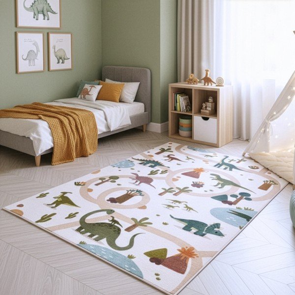 Waschbarer Kinderteppich 140 x 200 cm Coco 1131 - Ayyildiz Carpets-image-1