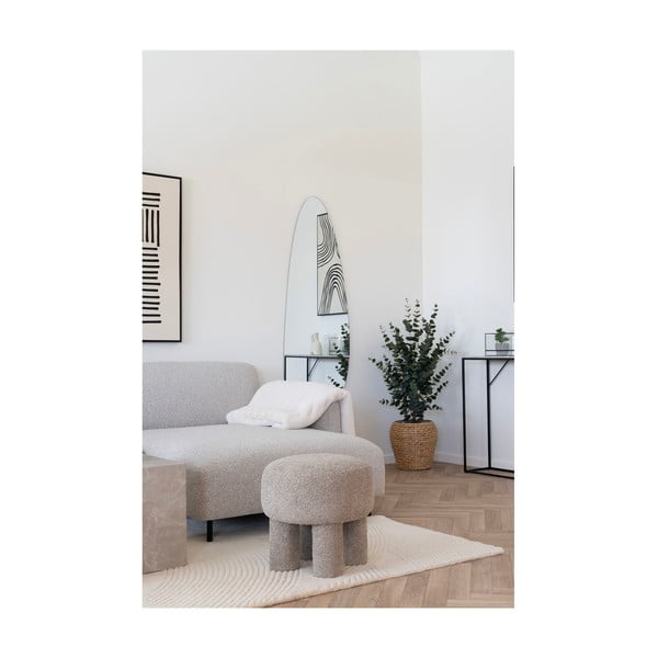 Cremefarbener, handgewebter Wollteppich, 200 × 300 cm Pune - House Nordic-image-4