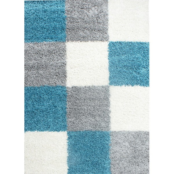 Grau-türkisfarbener Teppich, 60 × 110 cm Life - Ayyildiz Carpets