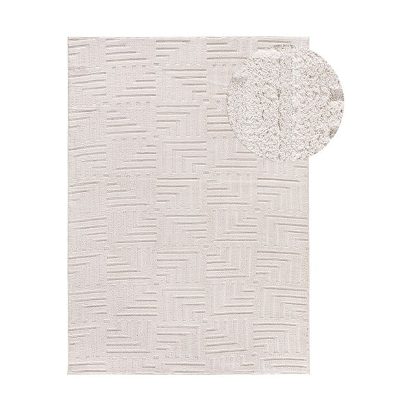 Cremefarbener Teppich 80 × 150 cm Estilo - Universal