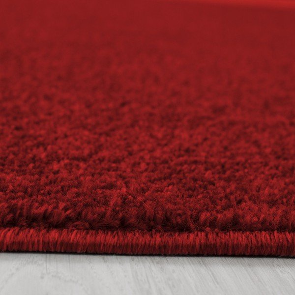 Weinroter runder Teppich, Ø 120 cm Ata - Ayyildiz Carpets-image-3