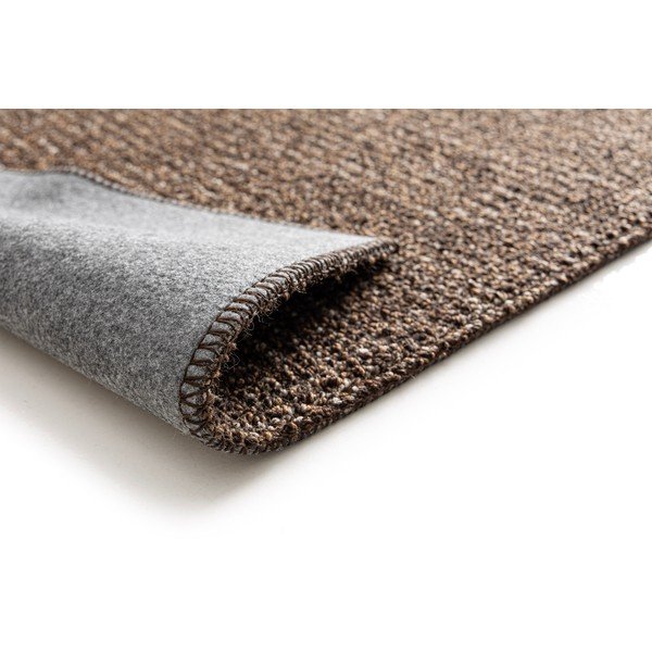 Dunkelbrauner, waschbarer Teppich, 120 × 170 cm Lumen Liso - Universal-image-4