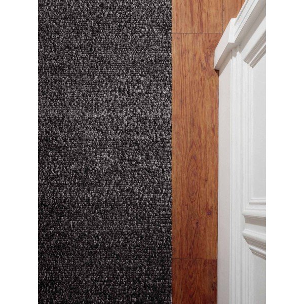 Dunkelgrauer, handgewebter Läufer aus Bouclé-Stoff, 80 x 200 cm Notting Hill Portobello - Ted Baker-image-3