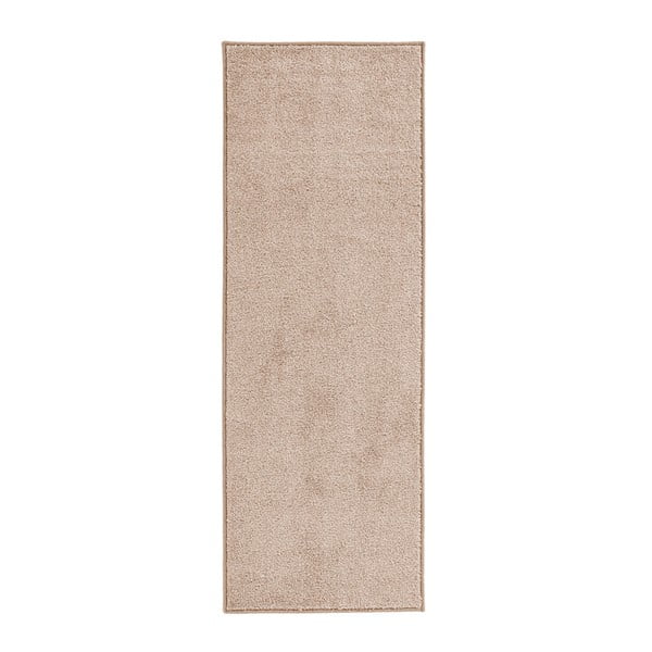 Hellbrauner Läufer, 80 × 200 cm Pure - Hanse Home
