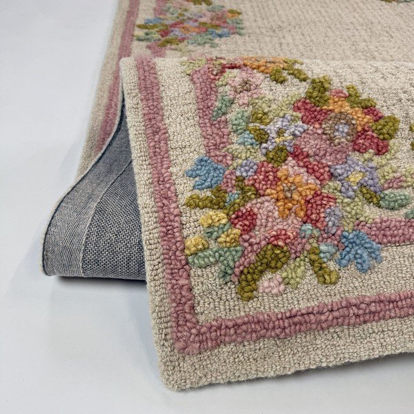 Handgewebter Wollteppich, 200 × 300 cm Elise Floral - Flair Rugs-image-3