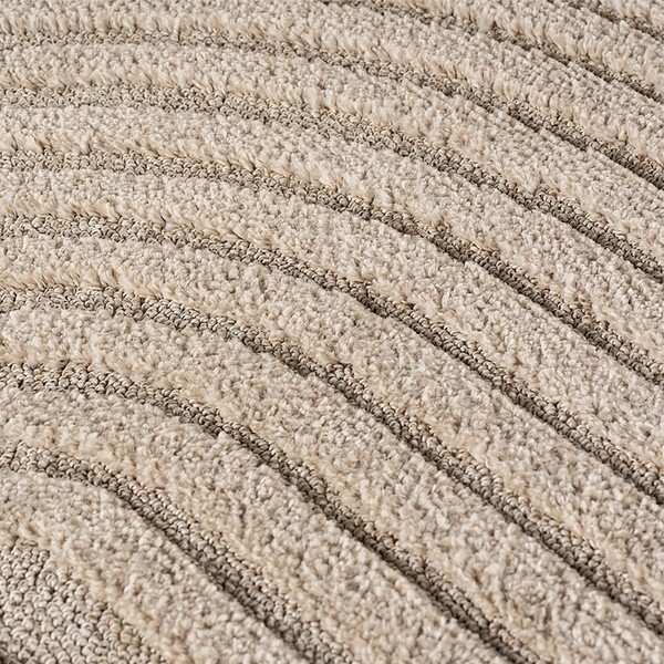 Beiger runder Teppich, Ø 80 cm Art 1122 - Ayyildiz Carpets-image-3