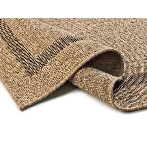 Teppich für den Innen- und Außenbereich in Naturfarbe, 80 x 150 cm Acra - Universal-image-2