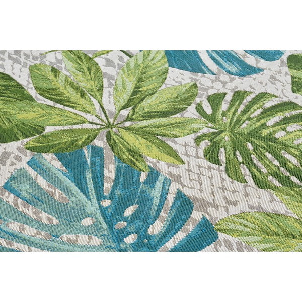 Grün-türkisfarbener Outdoor-Teppich, 160 × 235 cm Flair - Hanse Home-image-3