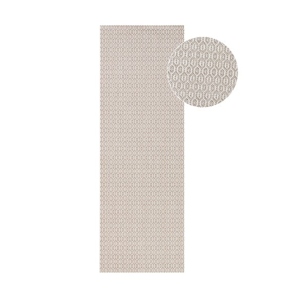 Hellgrauer Teppich für Innen- und Außenbereiche 80x200 cm Coin – Hanse Home