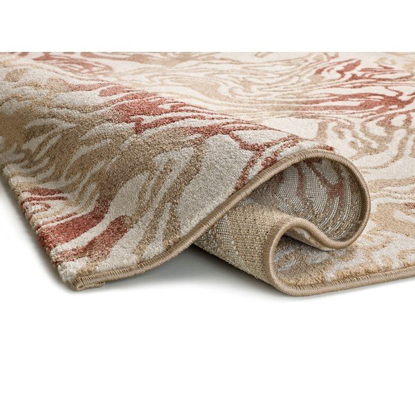Beige/terakottafarbener Teppich 80 x 150 cm Astra - Universal-image-2