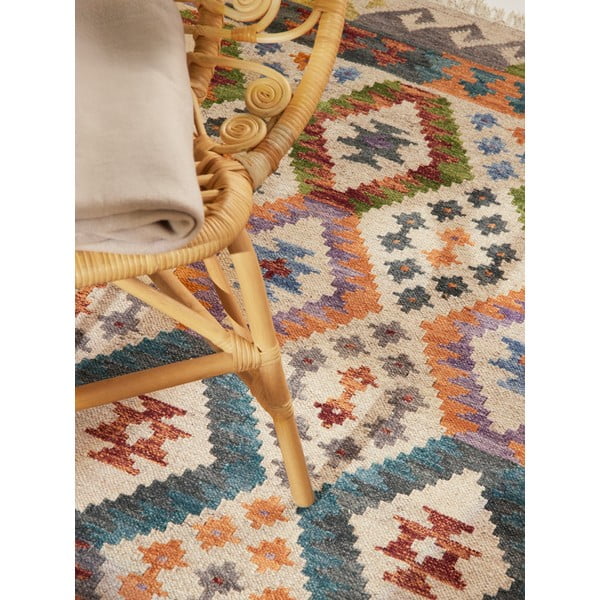 Doppelseitiger/handgewebter Wollteppich, 200 × 290 cm Kamal Oasis - Hanse Home-image-3
