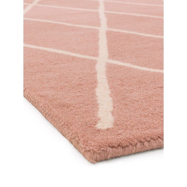 Rosa, handgewebter Wollteppich, 160 × 230 cm Albany - Asiatic Carpets-image-2