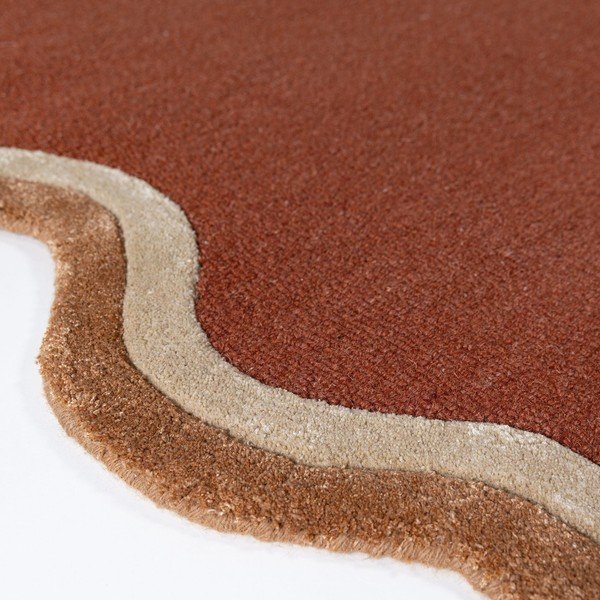 Handgewebter Teppich mit Wollanteil in Terrakotta-Farbe, 120 x 170 cm Rivo Wool - Flair Rugs-image-4