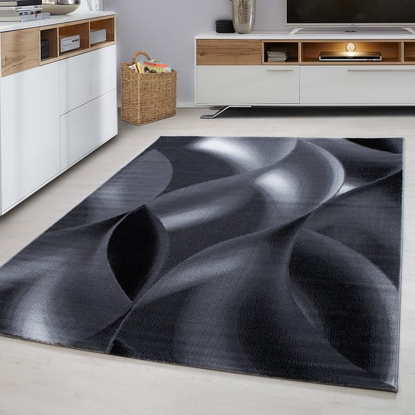 Dunkelgrauer Teppich 200 × 290 cm Plus - Ayyildiz Carpets-image-1