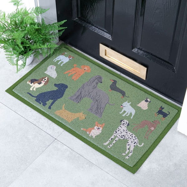 Fußmatte 40 × 70 cm Dog Breeds - Artsy Doormats-image-1