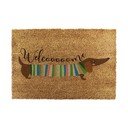 Fußmatte aus Kokosfasern, 40 x 60 cm Welcome Sausage Dog - Artsy Doormats