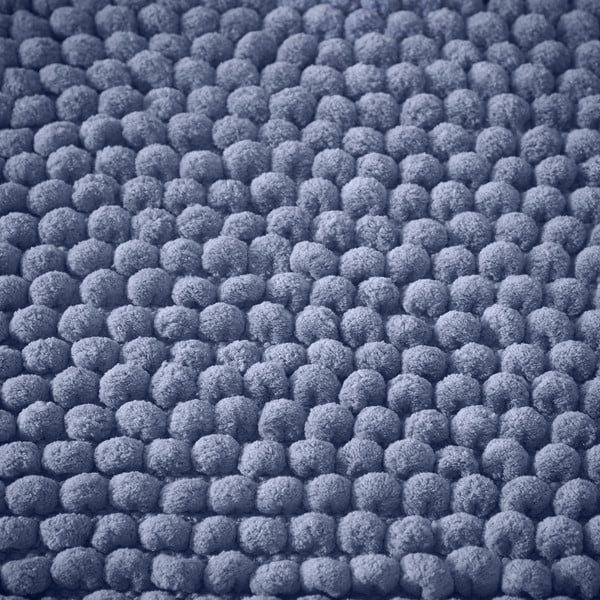 Blauer Badezimmerteppich, 50 × 120 cm Aspen Bobble - Bianca-image-3