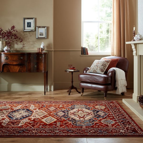 Roter Teppich 160 × 230 cm Gillingham - Flair Rugs-image-1