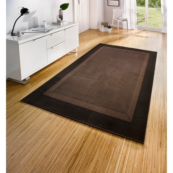 Brauner Teppich 160 × 230 cm Basic - Hanse Home-image-1