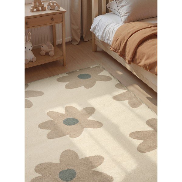 Beiger Kinderteppich 160 x 235 cm Bloomy - Hanse Home-image-1