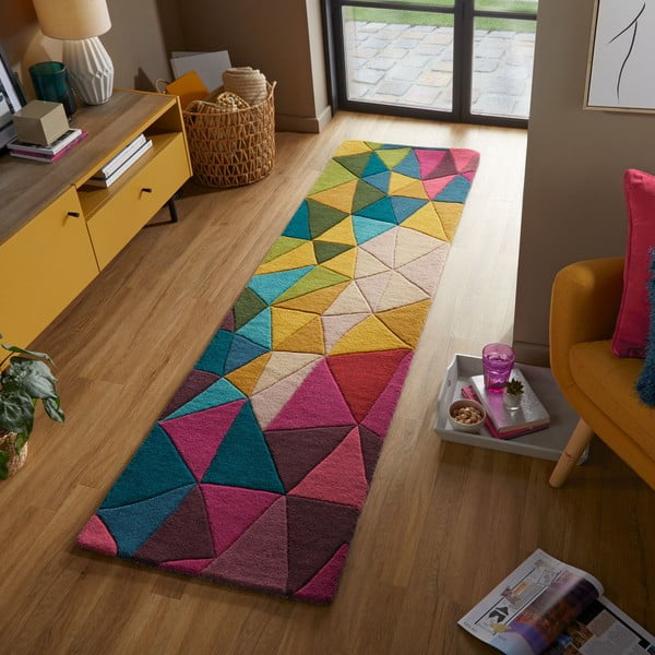 Wollteppich, Läufer, 60 × 230 cm Falmouth - Flair Rugs-image-1