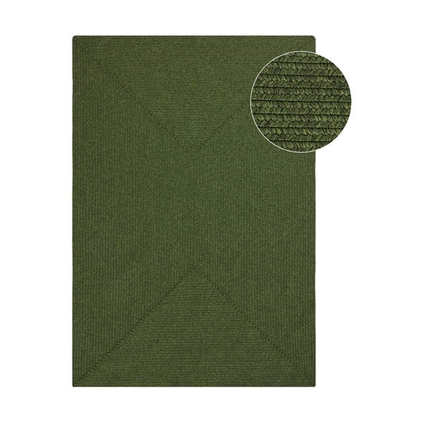 Grüner Outdoor-Teppich, 170 × 120 cm - Hanse Home
