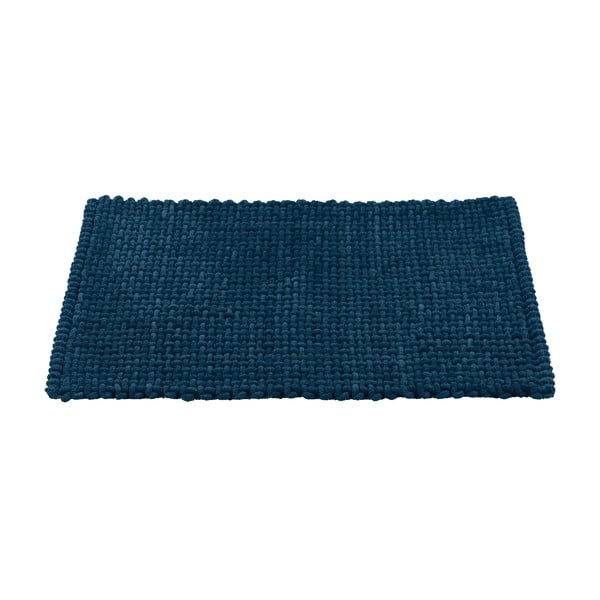 Dunkelblaue Textil-Badezimmermatte, 50 x 80 cm Covelo - Wenko-image-2